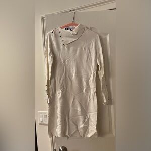 Club Monaco Cream Knit Sweater